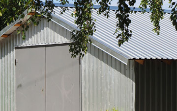 repairing Landford metal garage roofing